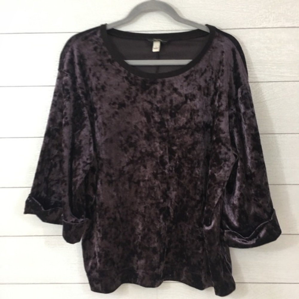 Supplies Crushed Velvet Top